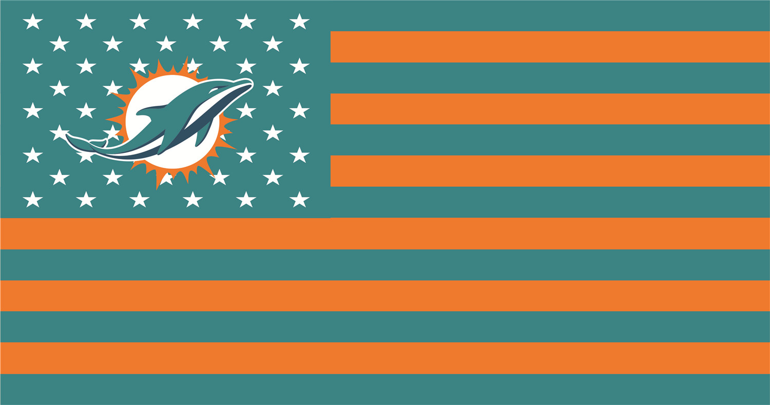 Miami Dolphins Flags iron on transfers